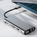 11-in-1 USB C Adapter with Multi-Screen Support & Fast Charging for Apple
