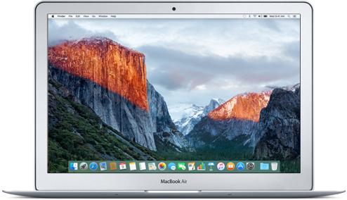 Apple MacBook Air 13" Early 2015-Fr Version - Intel i5 Dual-Core  1.60GHz -  4GB - 128GB SSD