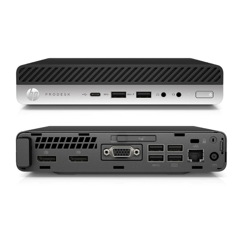 HP ProDesk 400 G3 DM - Intel i5-7500T 2.70GHz - 8GB RAM - 256GB SSD