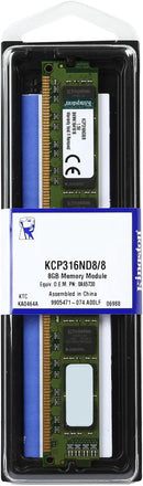 Kingston DDR3 1600MHz PC3-12800 8GB RAM - KCP316ND8/8